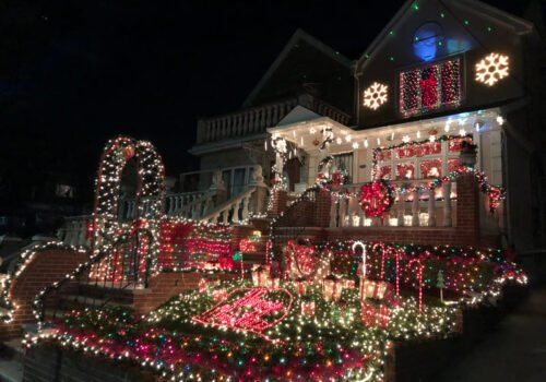 Tour de Luzes de Natal em Dyker Heights, Nova York