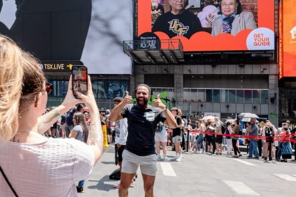 imagem na Times Square