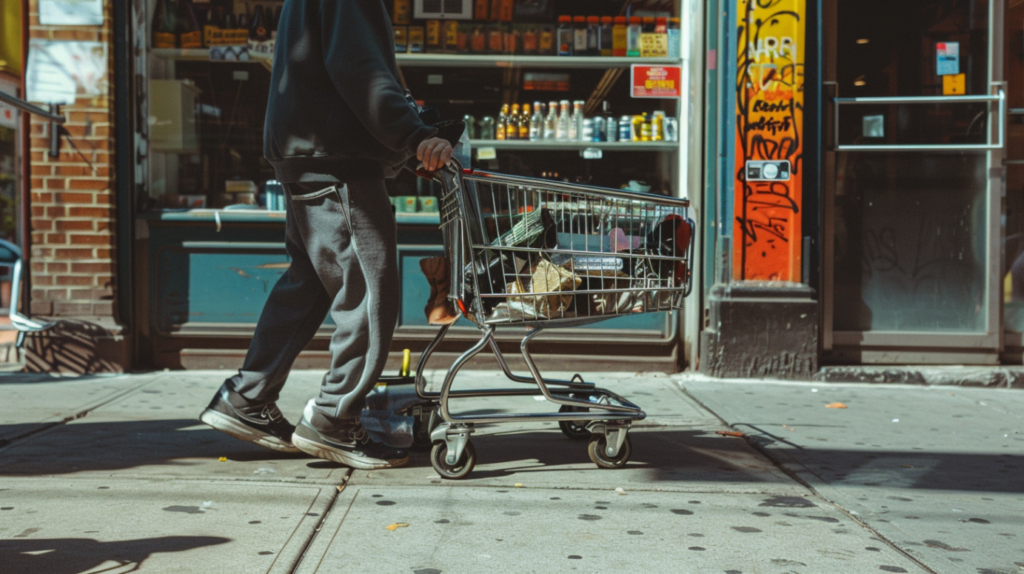 população de rua Nova York