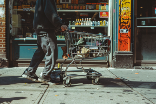 população de rua Nova York