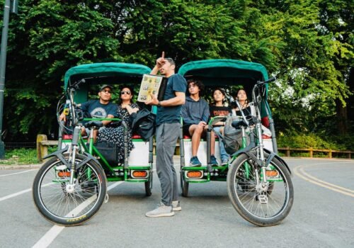 Tour de Pedicab pelas Casas de Celebridades e Locais de Filmes no Central Park