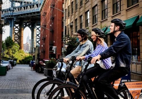 Tour de Bicicleta pelo Centro de Nova York com Estilosas Bicicletas Holandesas ou E-bikes!
